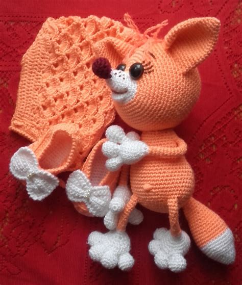 Crochet Fox Crochet Toy Amigurumi Fox Gift for Baby Stuffed | Etsy