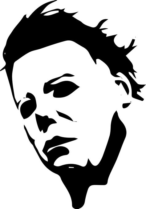 Printable Michael Myers Pumpkin Stencil