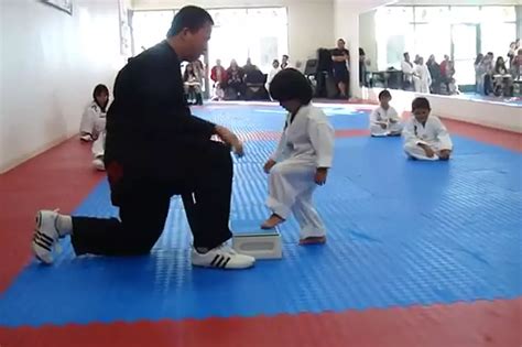 Cute Taekwondo Student Will Warm the Cockles of Your Heart