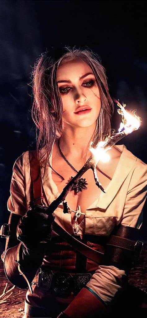 ciri the witcher cosplay 4k #Ciri #TheWitcher3 #games #4k #cosplay #Deviantart # ...