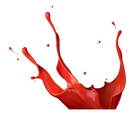 Red Paint Splatter Red Color Splash Png - Clip Art Library