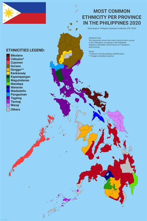 Map of ethnicities in the Philippines. : r/mapporncirclejerk