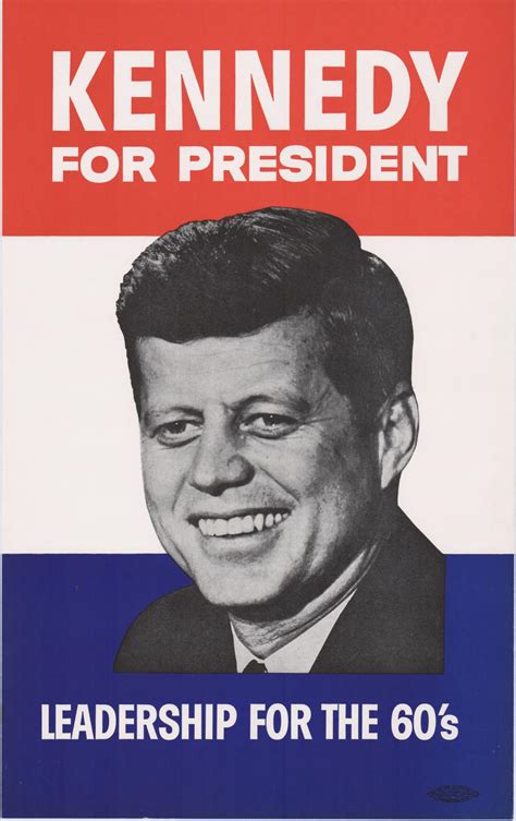 Lot - Kennedy 1960 Election Campaign Poster