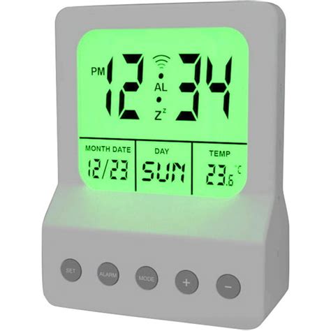 Meridian LED Digital Clock Night Light - Walmart.com - Walmart.com