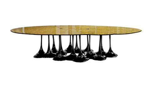 Gold Dining Tables #bocadolobo #interiordesigninspiration #luxuryinteriordesign # ...