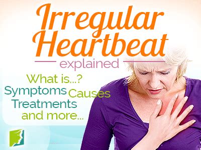 Irregular HeartBeat Symptom Information | 34 Menopause Symptoms