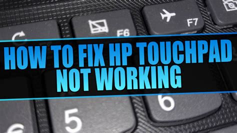 How To Fix HP Touchpad Not Working On Windows 11 or Windows 10 - ComputerSluggish