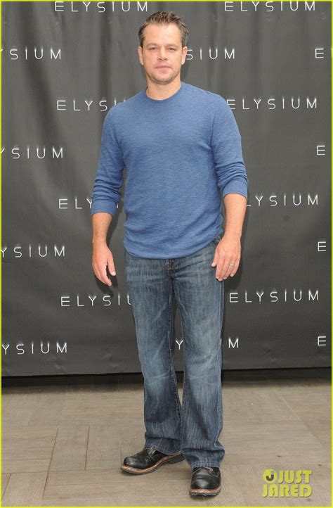 Photo: matt damon elysium los angeles photo call 05 | Photo 2922381 ...