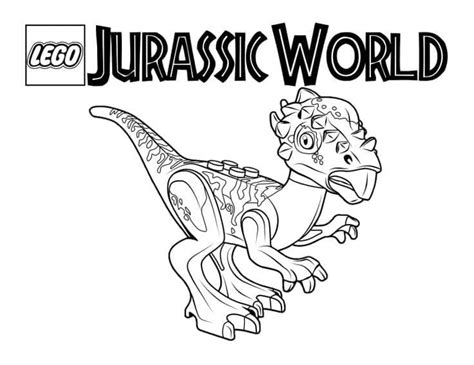 Jurassic World Lego Dinosaur coloring page - Download, Print or Color Online for Free