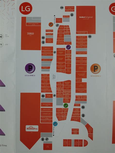 random post: IOI City Mall directory and floor plan