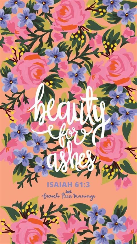 beauty for ashes Bible Psalms, Verse Quotes, Bible Verses Quotes, Bible Scriptures, Psalms ...