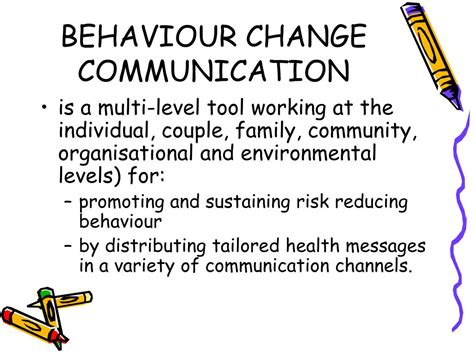 PPT - BEHAVIOUR CHANGE COMMUNICATION FRAMEWORK PowerPoint Presentation - ID:2776176