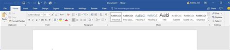 How to Use the Ribbon in Microsoft Word