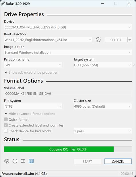 Rufus - Create bootable USB drives the easy way