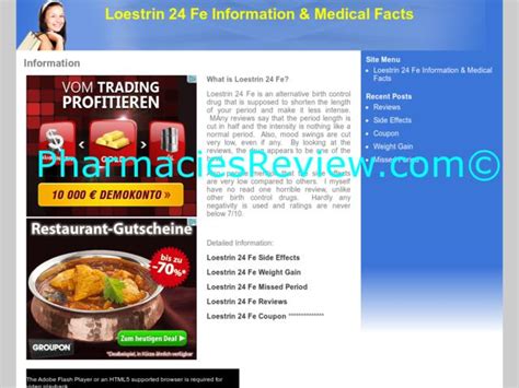 Loestrin-24-fe.com Review | All Online Pharmacies Reviews And Ratings ...