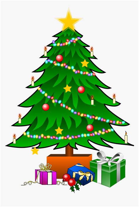 Christmas Vector Image - Christmas Tree Vector Png, Transparent Png ...