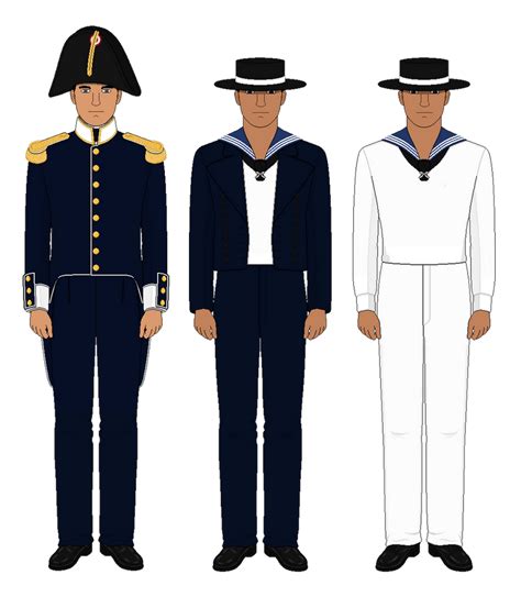 Peruvian navy uniforms in 1849 by alejandroRaul on DeviantArt