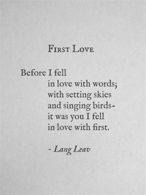 Poetry for All: Poems On First Love