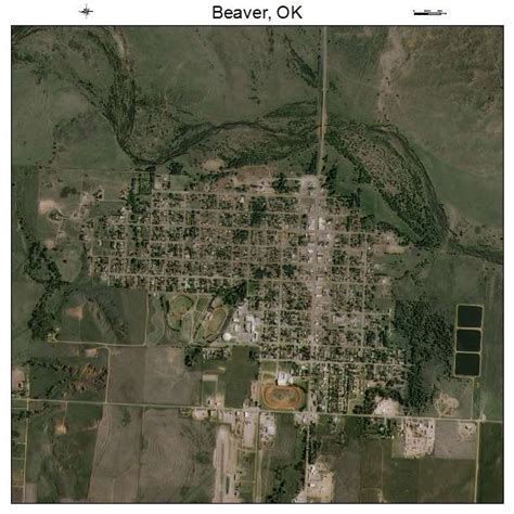 Aerial Photography Map of Beaver, OK Oklahoma