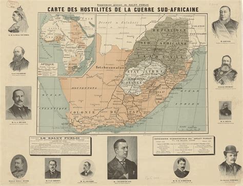 Boer War Map Of South Africa