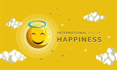 International Day Of Happiness Vector Art, Icons, and Graphics for Free ...