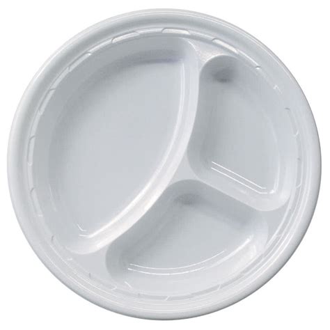 Disposable Compartment Plates. Vplus 100% Compostable 5 Compartment ...