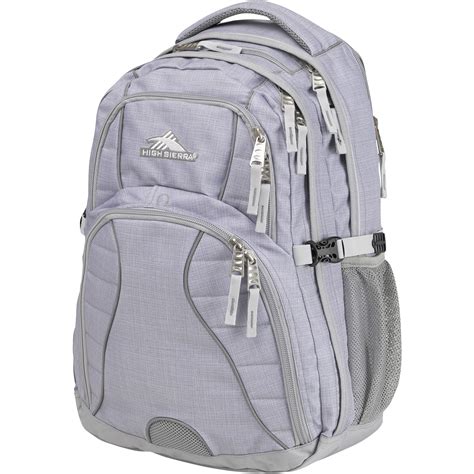 High Sierra Swerve Backpack (Gray/Ash/Silver) 536654956 B&H