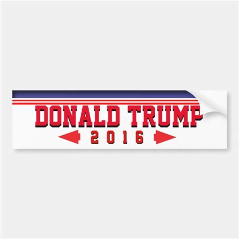 Donald Trump Car Bumper Sticker | Zazzle