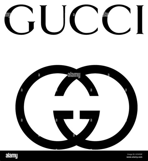 Gucci logo, luxury brand, fashion brand, optional, white background ...