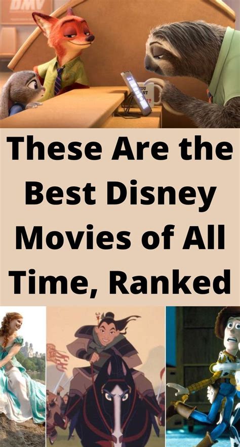 These Are the Best Disney Movies of All Time, Ranked | Best disney ...