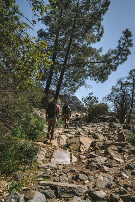 On Wapama Falls Trail In Hetch Hetchy Reservoir, The Less Crowded Half ...