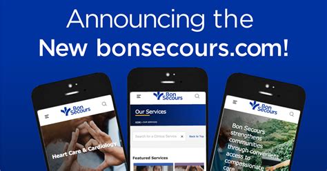 New Bon Secours Website Launches | Bon Secours Blog