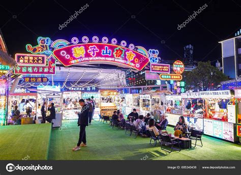 Lijiang China Sep 2023 Lion Mountain Night Market Famous Street – Stock Editorial Photo ...