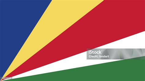 National Flag Of Republic Of Seychelles Eps File Seychellois Flag ...