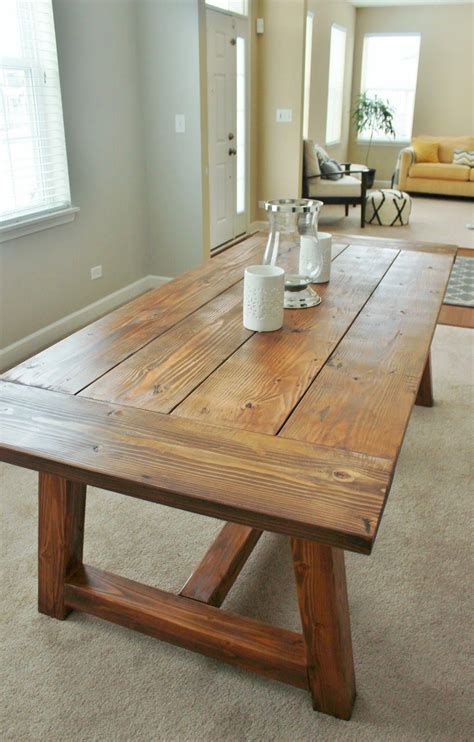 20+ Diy Dining Room Table Plans – ZYHOMY