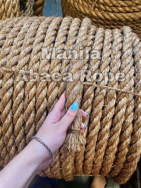 ABACA ROPE/Manila Abaca Rope, Commercial & Industrial, Construction & Building Materials on ...