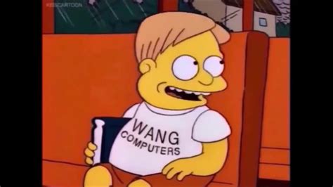 The Simpsons - Wang Computers | Perfect Meme Video Clip