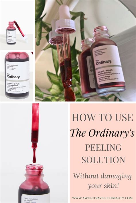 How to use The Ordinarys Peeling Solution | The ordinary peeling solution, Chemical peel at home ...