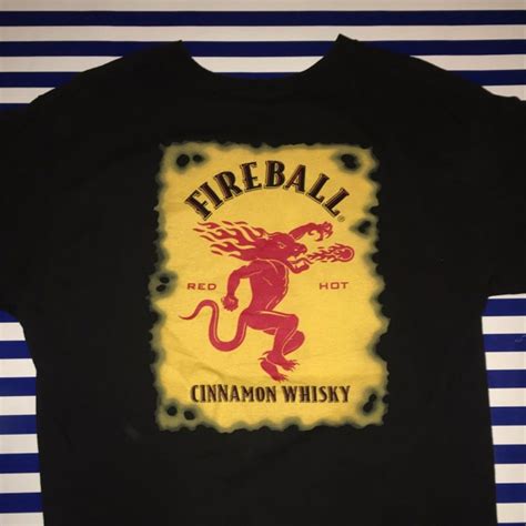 Fireball Whiskey T Shirt on Mercari | Mens shirts, Mens tshirts, Mens xl