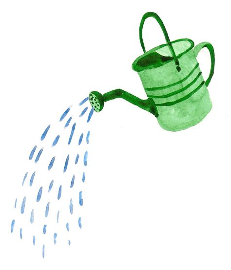 Watering can clipart - Clipground