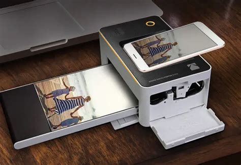 Kodak Dock and Wi-Fi Portable Instant Photo Printer for Professional Prints Result - Tuvie Design