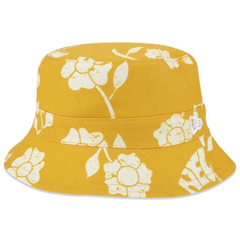 Chapeu New Era Bucket Dupla Face Nature Amarelo