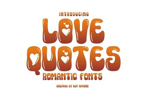 Love Quotes Romantic Fonts