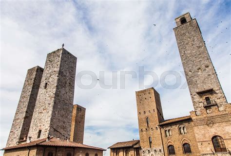 San Gimignano towers | Stock image | Colourbox