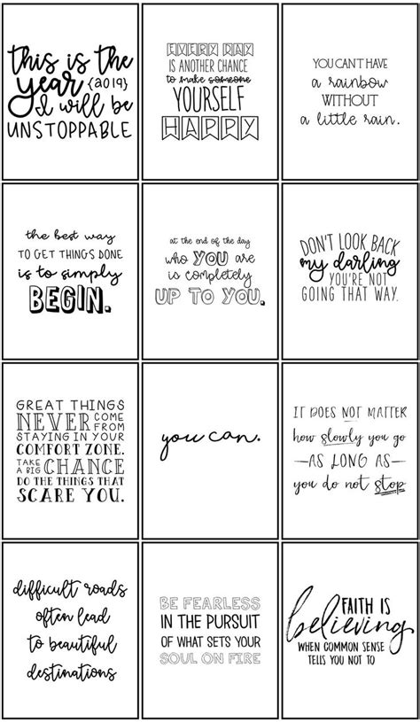 Planner Dividers - Free Printable Planner Dividers | Free printable quotes, Journal quotes ...