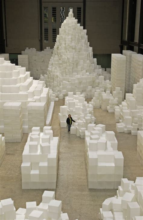 Rachel Whiteread’s 14,000 white cubes at Tate – Embankment