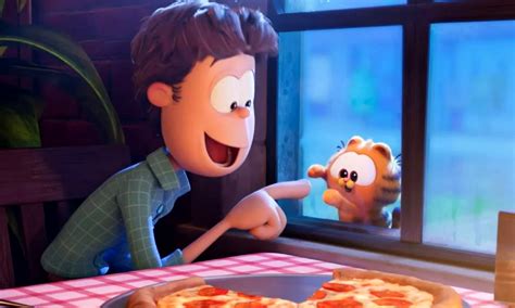 Baby Garfield and Jon | The Garfield Movie | 2024 - Garfield Photo ...