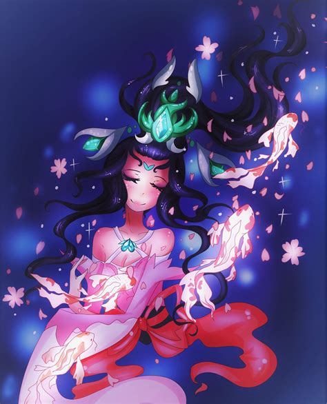 Sacred Sword Janna Fanart🌸🌨 | League Of Legends Official Amino