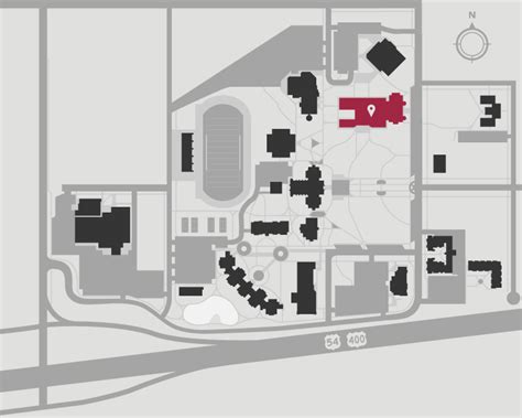 Friends University Campus Map - Tourist Map Of English