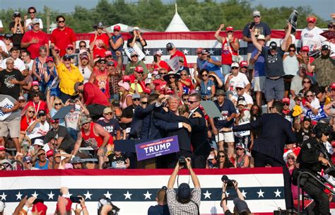 Frantic video from Trump rally crowd shows chaos during shooting: ‘He’s ...